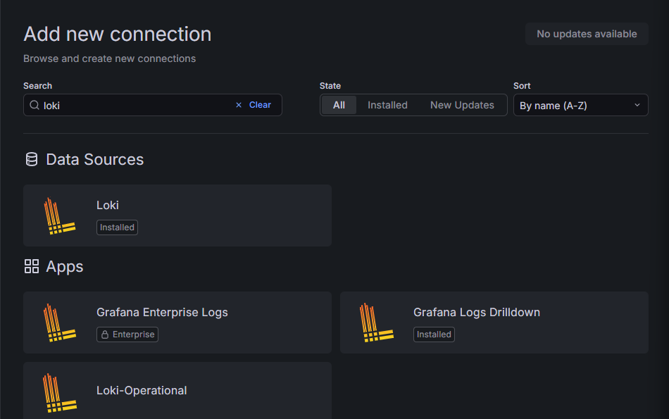Connections 페이지